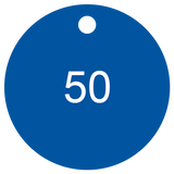 Sequential Number Valve Tags