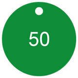 Sequential Number Valve Tags