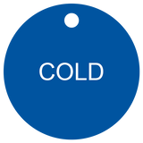 Cold Valve Tag