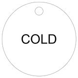Cold Valve Tag