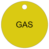 Gas Valve Tag